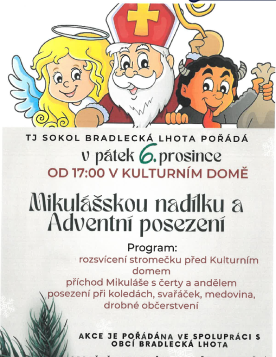 Mikulášská nadílka a adventní posezení